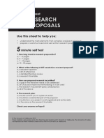 Research Proposal Guidline