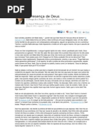 A Presença de Deus