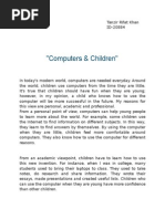 Computers & Children