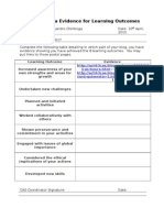 End of Diploma Evidence For Learning Outcomes: /cas-Hours - HTML /end-Quimester-1.html