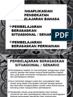 Pembentangan BMM 3173e (Pembelajaran Berasaskan Situasional, Permainan, Kontruktivisme & Kontekstual