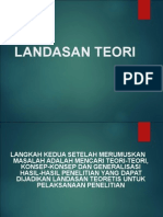 Landasan Teori