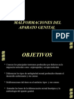 Malformaciones Del Aparato Genital.