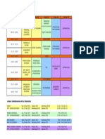 Jadwal Instruktur CFP