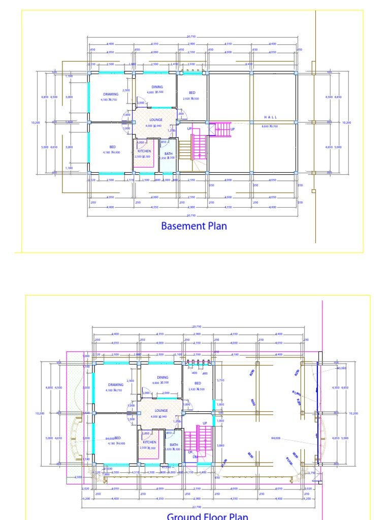 Detailed Floor Plans for Home Design | PDF