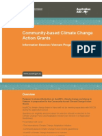 Climate Change Action Grants Info Session