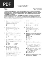 Nota Ringkas Matematik Tingkatan 4