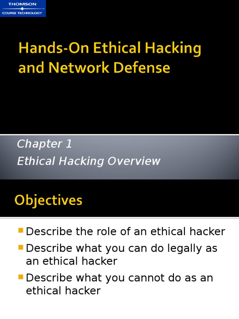 CH 01 | PDF | Security Hacker | White Hat (Computer Security)