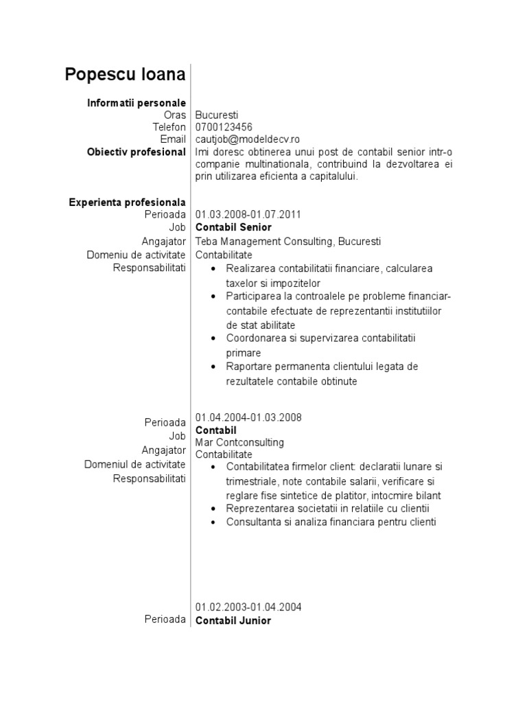 Curriculum vitae linkedin image