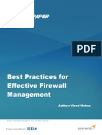 Best Practices For Effective Firewall Management