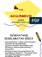 MANAJEMEN K3