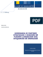 Gjermania Si Partner Strategjik I Kosovës Në Fushën e Energjisë Dhe Efiqiencës Së Energjisë