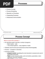 Processes: Process Concept Process Scheduling Operation On Processes Cooperating Processes Interprocess Communication