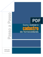 Como Realizar o Cadastro de Fornecedores