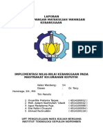 Implementasi Nilai Kebangsaan