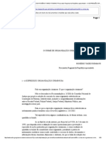 o Crime de Organização Criminosa Rogério Tadeu Romano Procurador Regional Da República Aposentado i – a Expressão Organ