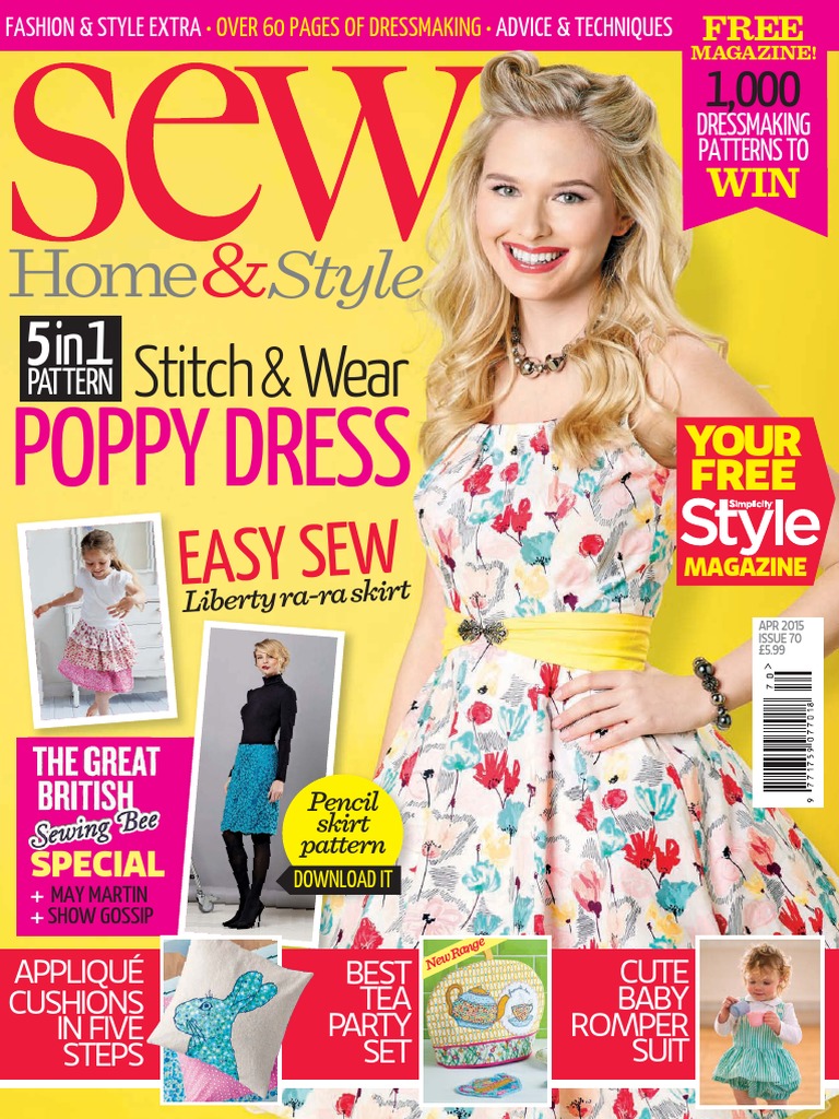 Sew 04 2015, PDF, Seam (Sewing)