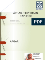 Crecimiento y Desarollo. Apgar, Silverman, Capurro.