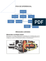 TIPOS DE DIFERENCIALES Y SISTEMAS DE TRACCIÓN