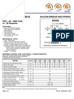 KBPC5000 - KBPC5010: PRV: 50 - 1000 Volts Io: 50 Amperes BR50M