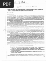 Didactica Capitulo 2. Las Teorias Del Aprendizaje ¿Una Variable para El Diseño de La Enseñanza Perspectivas Actuales PDF