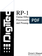 Pedalera Digitech Rp1