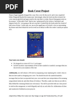 book cover project