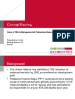 McLintock - Evaluation and Management of Postpartum Hemorrhage (Clinical Review)