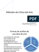 Métodos de Crítica Del Arte - Mimético y Expresivo