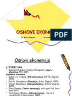 EKONOMIJA 1 Uvod BG