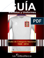 Catalogo Escudos y Uniformes 2014 LaFutbolteca