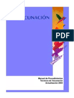 Manual de Vacunacion 2003