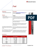 WR Retrieving Tool Product Datasheet