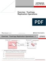 Exercise: Truecopy Replication Operations: © 2010 Hitachi Data Systems