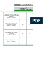 Planificación y gestión SST matriz evaluación