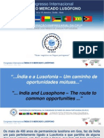 Congresso Internacional Índia e o Mercado Lusófono 2014