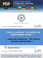 Congresso Internacional Índia e o Mercado Lusófono 2014