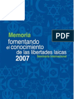 Fomentando El Conocimiento de Las Libertades Laicas