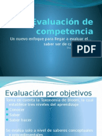 Evaluación de competencias