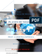 Planes de Negocio