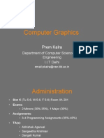 Computer Graphics: Prem Kalra