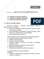 Bezele Teoretice Ale Economiei Regionale