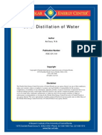 Solar Distillation of Water: Author