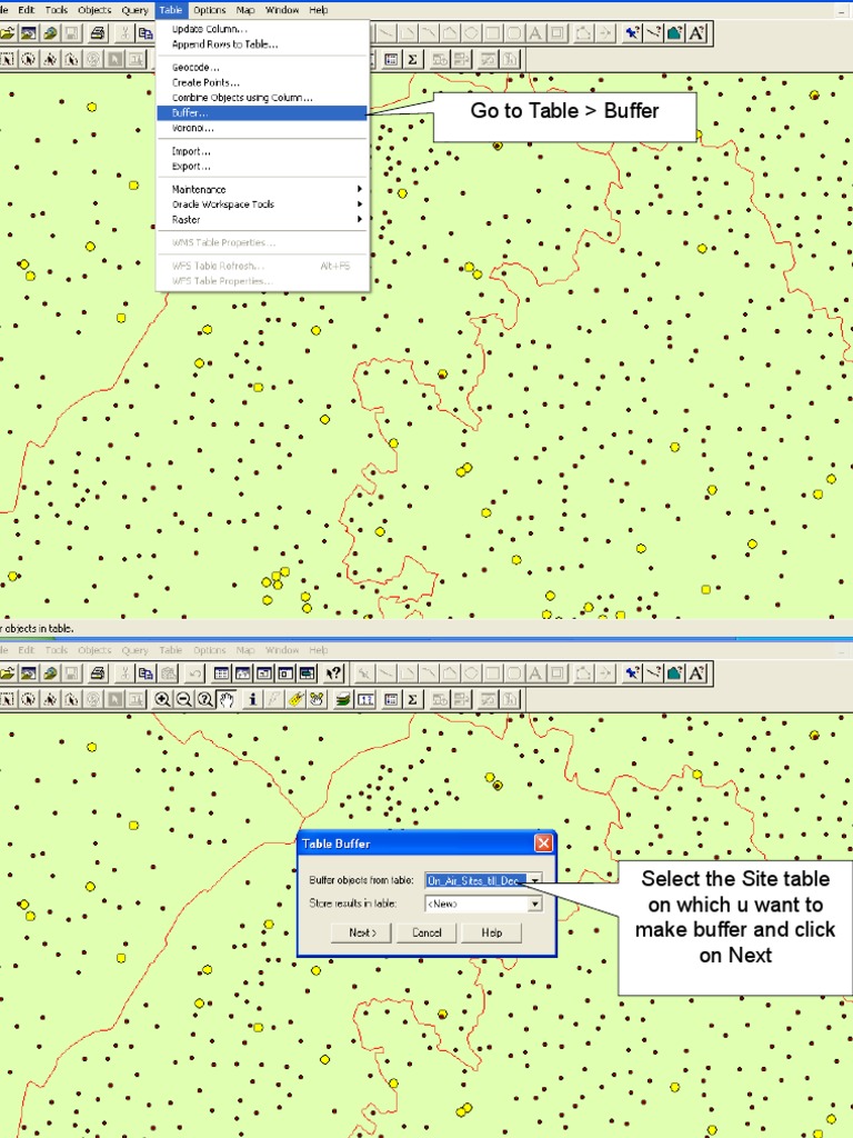 Create Buffer in SQL Table Steps | PDF | Computers