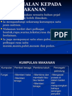 1.0 Pengenalan Kepada Makanan