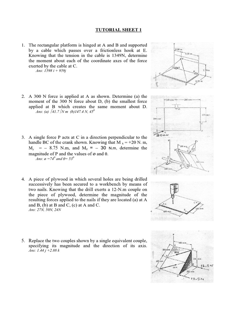Mechanics Questions | PDF