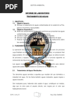 Download Informe de Laboratorio-tratamiento de Aguas by Weimar Michel Orellana SN262250334 doc pdf