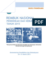 Download Panduan Rembuknas Pendidikan Dan Kebudayaan Tahun 2015 by PrabowoSubiyanto SN262253570 doc pdf