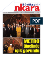 Metro Tünelinde Işık Göründü