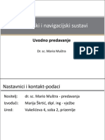 Lokacijski I Navigacijski Sustavi #1